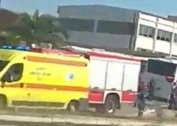 Τροχαίο με λεωφορείο των ΚΤΕΛ στη Θεσσαλονίκη – 12 τραυματίες (ΒΙΝΤΕΟ)