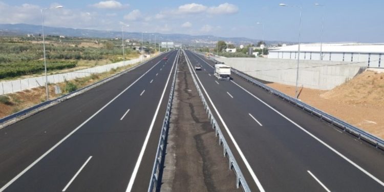 Παραδόθηκε στην κυκλοφορία ο Δυτικός Άξονας της Περιφερειακής Οδού Κατερίνης