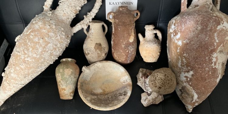 Κάλυμνος: Δύο συλλήψεις για παράνομη κατοχή αρχαιοτήτων