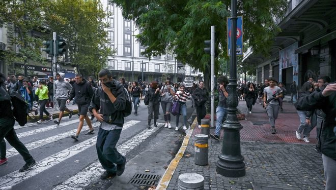 Ολοκληρώθηκε το μαθητικό συλλαλητήριο – 4 προσαγωγές και μία σύλληψη