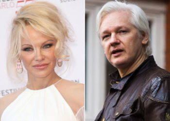 Η Πάμελα Άντερσον ζητά από τον Ντόναλντ Τραμπ να απονείμει χάρη στον Τζούλιαν Ασάνζ