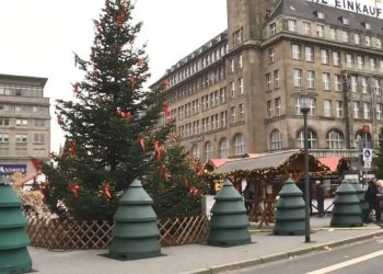 Χριστουγεννιάτικα δέντρα «ασπίδες» σε περίπτωση τρομοκρατικής επίθεσης στη Γερμανία (ΒΙΝΤΕΟ)