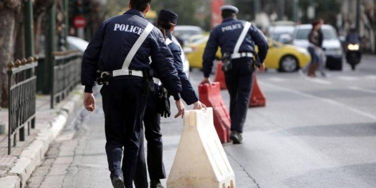 Κυκλοφοριακές ρυθμίσεις στο κέντρο της Αθήνας λόγω συγκέντρωσης