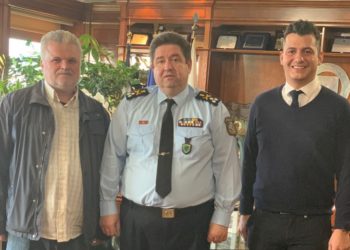 Συνάντηση του Προέδρου της Ε.ΑΣ.Υ. Λασιθίου με τον Αρχηγό της ΕΛ.ΑΣ.