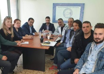 Συνάντηση της Ένωσης Αστυνομικών Υπαλλήλων Πειραιά με τον βουλευτή Κώστα Κατσαφάδο