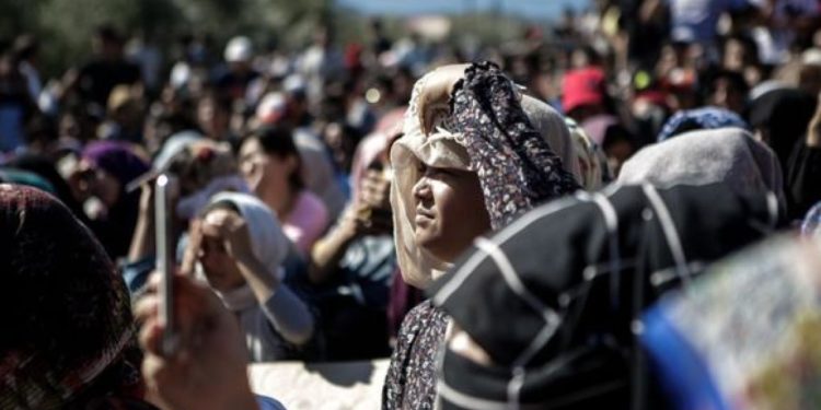 Στη Ριτσώνα από τη Μόρια 668 αιτούντες άσυλο – Συνεχίζονται οι αφίξεις