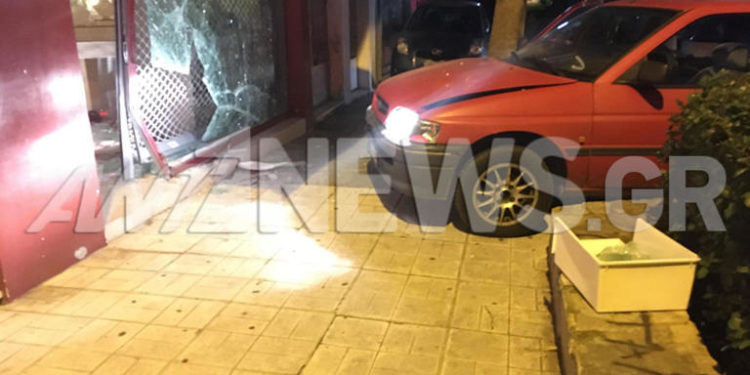 Δάφνη: Εισέβαλαν με αυτοκίνητο σε κοσμηματοπωλείο – Άρπαξαν ρολόγια και κοσμήματα