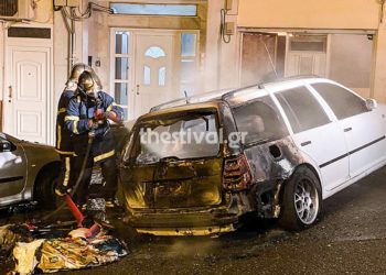 Θεσσαλονίκη: Πυρπόλησαν το αυτοκίνητο Τούρκου διπλωμάτη (ΒΙΝΤΕΟ)