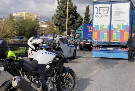 Τροχαίο στην Εθνική Οδό – «Κλειστός» ο Κηφισός στο ύψος της Φιλαδέλφειας