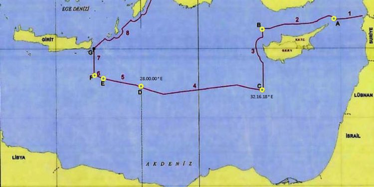 Η Άγκυρα δημοσίευσε χάρτες-πρόκληση με τις διεκδικήσεις στην ανατολική Μεσόγειο