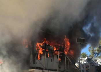 Νεκρή γυναίκα από φωτιά στον καταυλισμό του Καρά Τεπέ στη Λέσβο