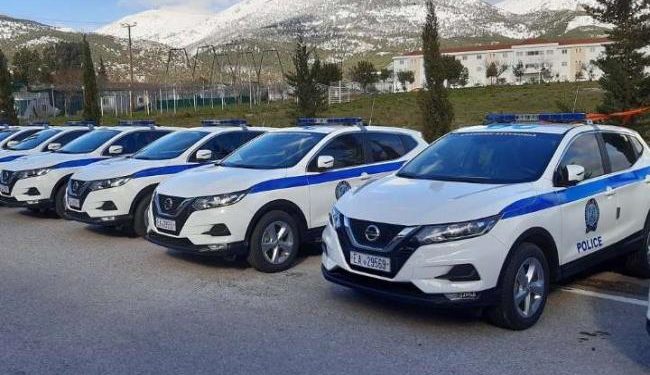 Έξι νέα οχήματα στην Αστυνομική Διεύθυνση Καβάλας