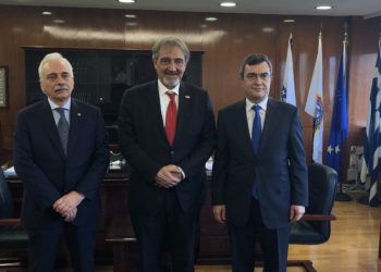 Συνάντηση Οικονόμου με Ερυθρό Σταυρό Ερυθρά Ημισέληνο για προσφυγικό -κορωνοϊό