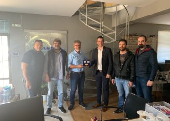 Δωρεά προστατευτικών μασκών στην Ασφάλεια Λασιθίου