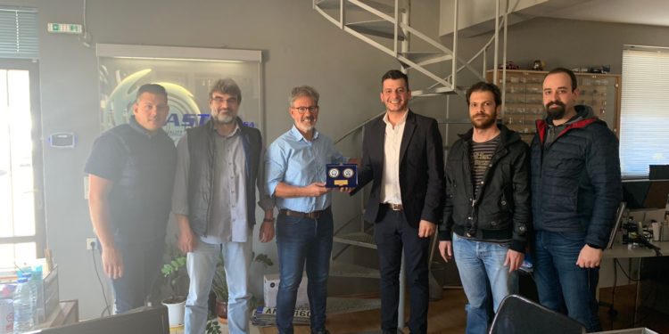 Δωρεά προστατευτικών μασκών στην Ασφάλεια Λασιθίου