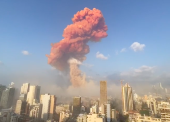 Οι τρομακτικές εκρήξεις στην Βηρυτό από 14 κάμερες – ΒΙΝΤΕΟ