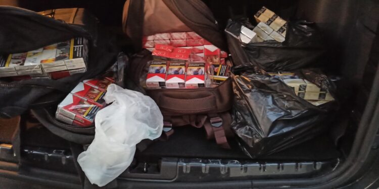 Φορτίο με λαθραία τσιγάρα εντόπισαν οι ΔΙΑΣ στην Χαλάστρα