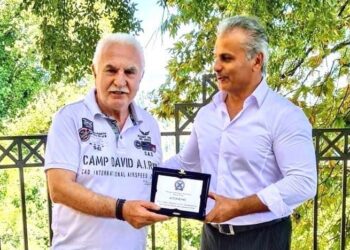 Τίμησαν τον Γιώργο Τσούκαλη για την δίωξη της αρχαιοκαπηλίας στην Πέλλα