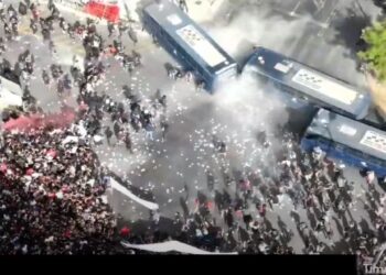 Βίντεο από τα drones της αστυνομίας για τα επεισόδια στο Εφετείο