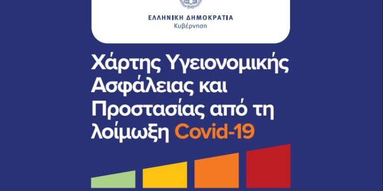 Χάρτης με την επικινδυνότητα του κορωνοϊού ανά Νομό – Όλα τα στοιχεία