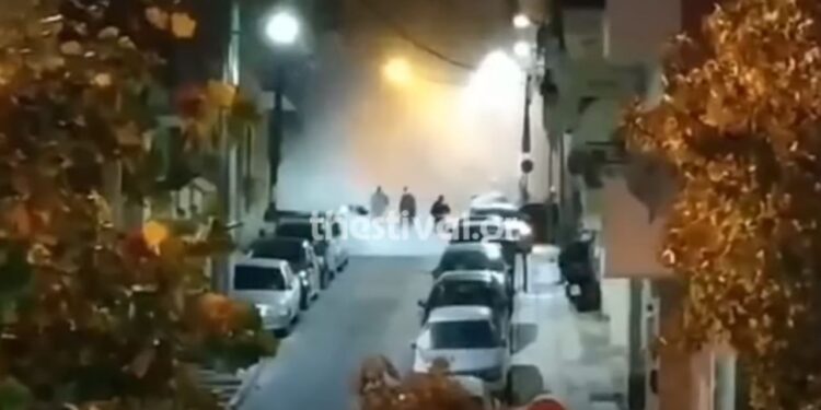 Bίντεο – ντοκουμέντο από την επίθεση με μολότοφ στο ΑΤ Συκεών