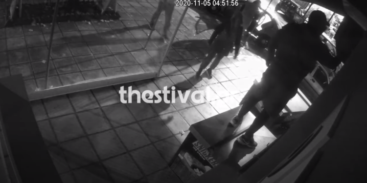 Συμμορία διαρρηκτών σε κατάστημα στον Εύοσμο – ΒΙΝΤΕΟ