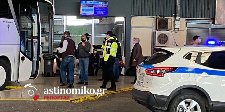 Κοσμοσυρροή στα ΚΤΕΛ του Κηφισού – Βροχή τα πρόστιμα – ΦΩΤΟ