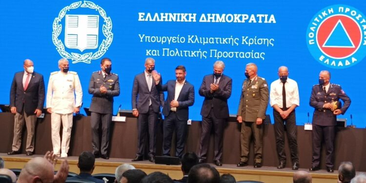 Ολοκληρώθηκε η τελετή παράδοσης του Υπουργείου Πολιτικής Προστασίας