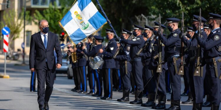 Τι είπε ο Θεοδωρικάκος για την ΕΛΑΣ στον εορτασμό του προστάτη της Αγίου Αρτεμίου