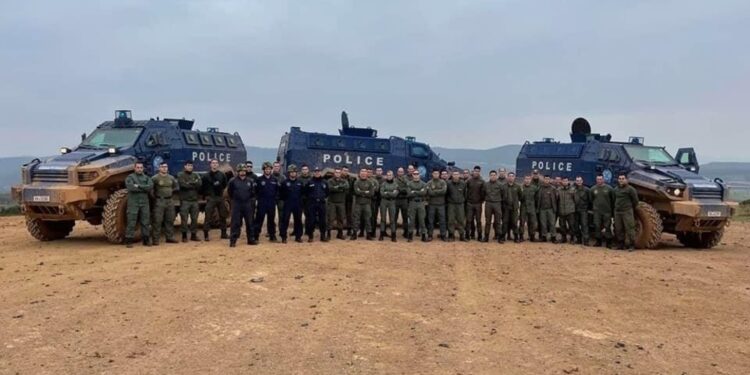 Εκπαίδευση των νέων Συνοριοφυλάκων Έβρου, στα θωρακισμένα οχήματα “ΤΥΦΩΝΑΣ”