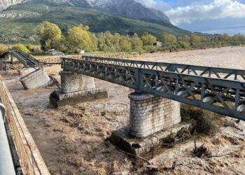 Αυτοψία στις καταστροφές από τις πλημμύρες στην Αιτωλοακαρνανία