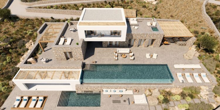 Νέα πολυτελή τουριστικά ακίνητα στον Κόρφο της Μυκόνου