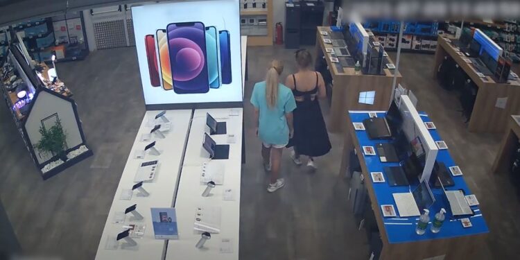 Βίντεο με την δράση της σπείρας που έκλεβε καταστήματα