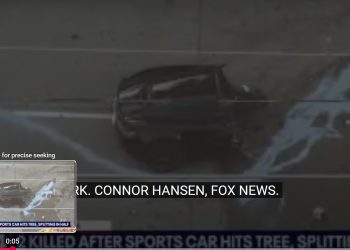 Αδιανόητο τροχαίο στο Ντάλας: Supercar McLaren αξίας 200.000 δολαρίων κόπηκε στη μέση… σαν χάρτινο – ΒΙΝΤΕΟ