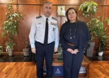 Συνάντηση του Αρχηγού της ΕΛΑΣ με την επικεφαλής της Αποστολής του ΔΟΜ στην Ελλάδα – ΦΩΤΟ