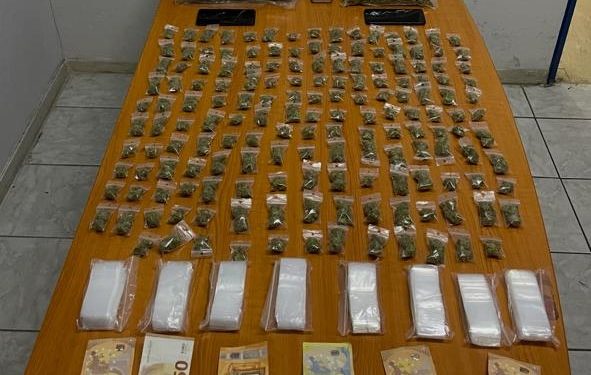 Κυψέλη: Συνελήφθη 28χρονος με 162 νάιλον συσκευασίες ακατέργαστης κάνναβης – ΒΙΝΤΕΟ – ΦΩΤΟ