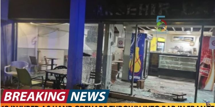 Σοκ στη Γαλλία: Άγνωστος πέταξε χειροβομβίδα σε μπαρ – Τουλάχιστον 12 τραυματίες – ΒΙΝΤΕΟ