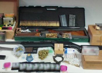 Ημαθία: Συνελήφθη άνδρας με εκρηκτικά, όπλα και 2.000 χιλιάδες σφαίρες – Είχε και ναρκωτικά – ΦΩΤΟ