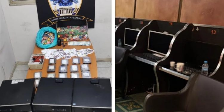 To κρυφό καζίνο με την ειδική κρύπτη για να φεύγουν οι θαμώνες – 82 συλλήψεις – ΒΙΝΤΕΟ – ΦΩΤΟ