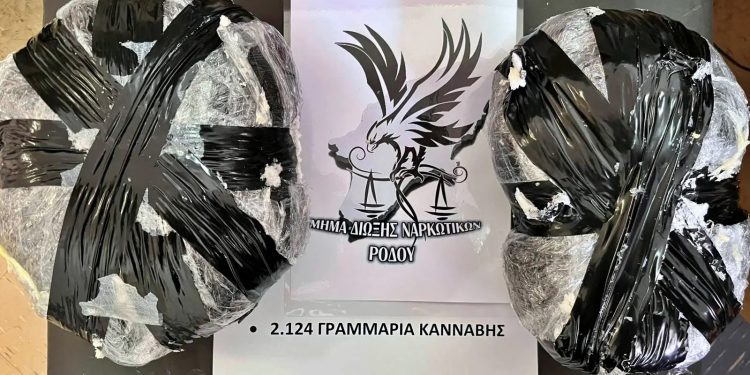 Ρόδος: Αστυνομικοί εντόπισαν δέμα με ναρκωτικά σε εταιρεία ταχυμεταφορών – ΦΩΤΟ