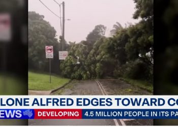 Αυστραλία: Περισσότερα από 80.000 νοικοκυριά χωρίς ρεύμα λόγω του κυκλώνα Άλφρεντ – ΒΙΝΤΕΟ
