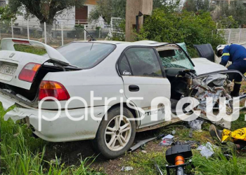 Κατέληξε ο ένας από τους δύο άνδρες που είχαν τραυματιστεί σοβαρά στο τροχαίο στην Αμαλιάδα – ΦΩΤΟ