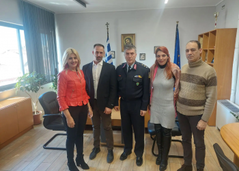 Εθιμοτυπική επίσκεψη του Συλλόγου Πολιτικού Προσωπικού Ελληνικής Αστυνομίας Νοτιοδυτικής και Στερεάς Ελλάδας – ΦΩΤΟ