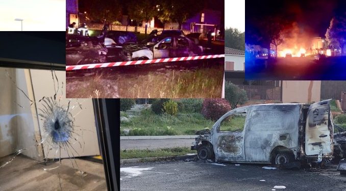 «Νύχτα κόλασης» σε φυλακές της Γαλλίας: Εμπρησμοί οχημάτων και επιθέσεις με πυρά – ΦΩΤΟ