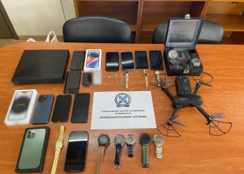 Συνελήφθησαν 4 μέλη της συμμορίας με το drone που έκλεβαν βίλες – Η επίθεση σε βάρος αστυνομικού – ΒΙΝΤΕΟ – ΦΩΤΟ