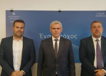 Συνάντηση Ε.ΑΣ.Υ.Α. με τον Υφυπουργό Εργασίας και Κοινωνικής Ασφάλισης – ΦΩΤΟ