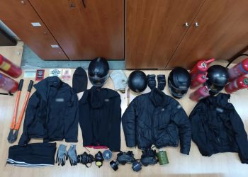 Πώς δρούσε η ομάδα που έκανε την επίθεση στη Νομική Αθηνών – H ανακοίνωση της ΕΛΑΣ – ΦΩΤΟ