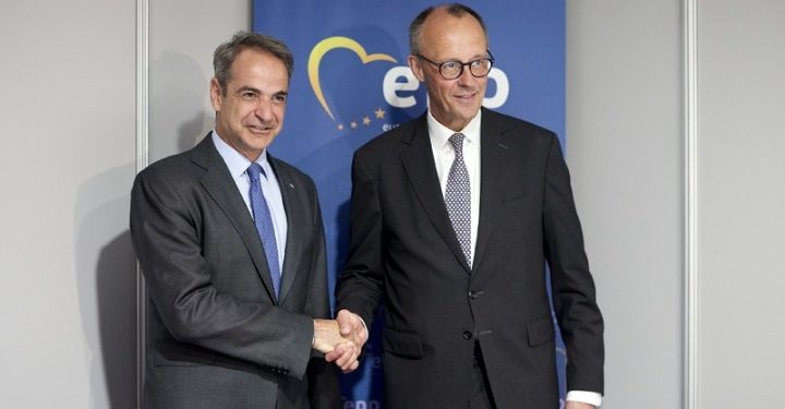 Συνάντηση Μητσοτάκη – Μερτς στο Βερολίνο – ΒΙΝΤΕΟ – ΦΩΤΟ