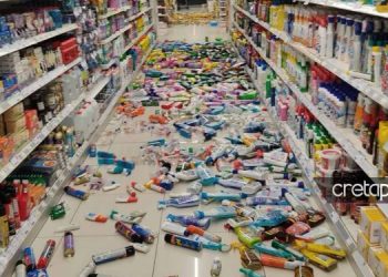 Σεισμός 6,1 Ρίχτερ στην Κρήτη: ΒΙΝΤΕΟ ΝΤΟΚΟΥΜΕΝΤΟ με την στιγμή που χτυπά ο εγκέλαδος