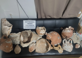 Συνελήφθη στην Κάλυμνο 87χρονος για κατοχή αρχαιοτήτων – ΦΩΤΟ
